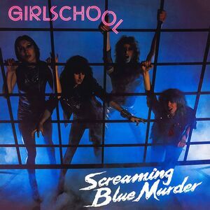 Girlschool - Screaming Blue Murder - Hot Pink  LP LP